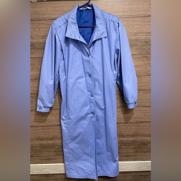 London Fog Classic Blue Maincoat - Picture 4 of 7